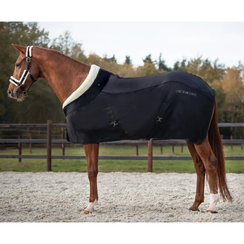 QHP Julin Show Rug - Black